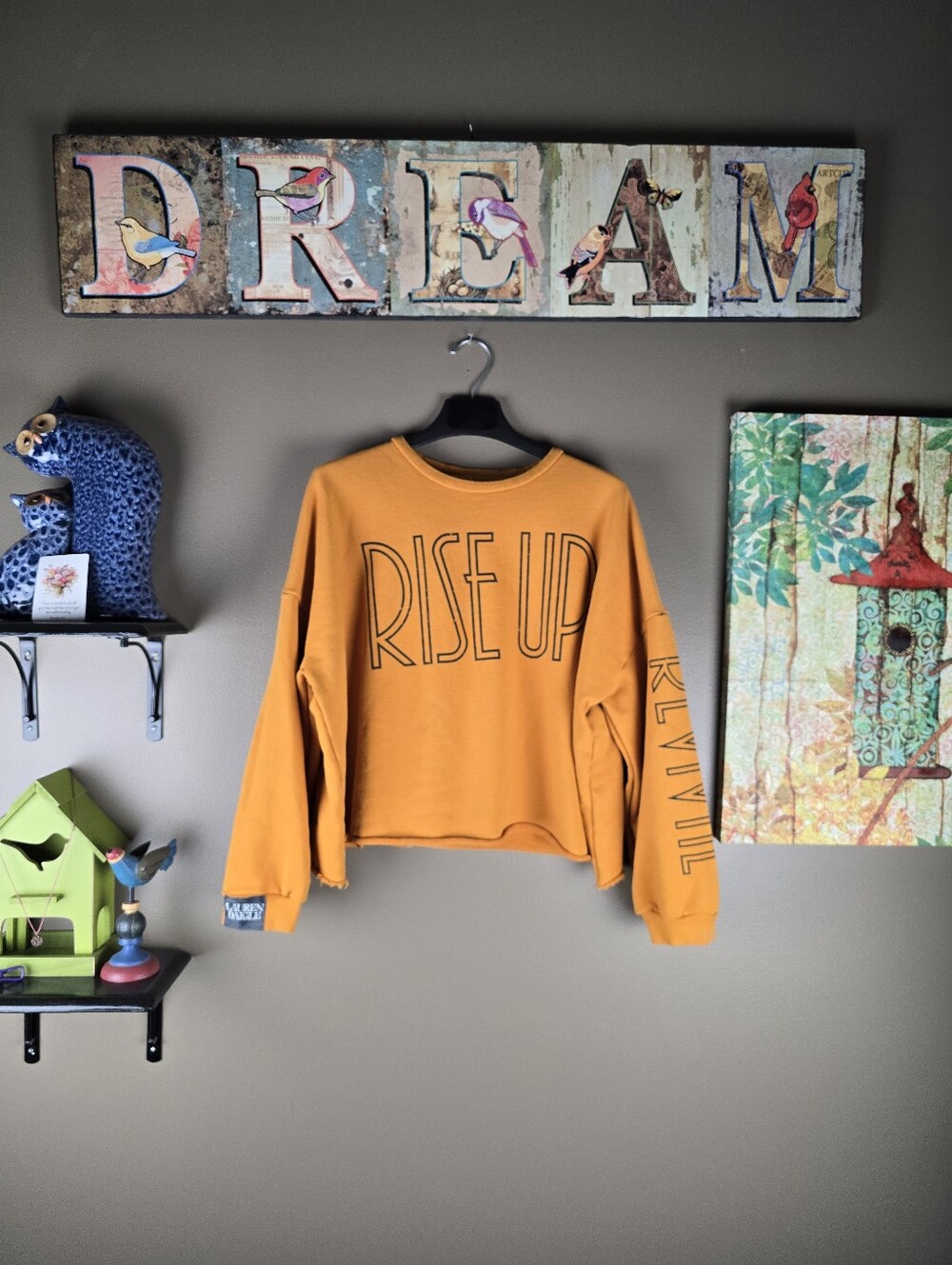 Lauren Daigle Rise Up Revival Cropped Sweatshirt Large